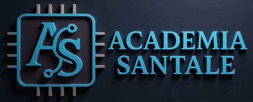 Academia Santale Logo 3D